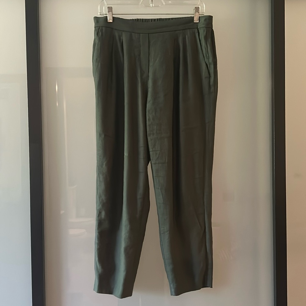 BABATON Red Cohen Linen Pant